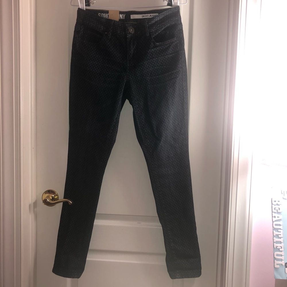 DKNY Jeans polka dot brand new